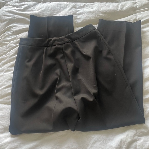 AKRIS tapered black slacks size 12 - Picture 5 of 8